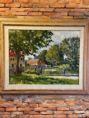 Vintage oil painting 59cm - vintage,