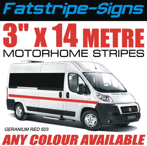 Motorhome stripes caravan - motorhome,