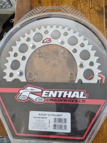 New 45t renthal rear sprocket - new,
