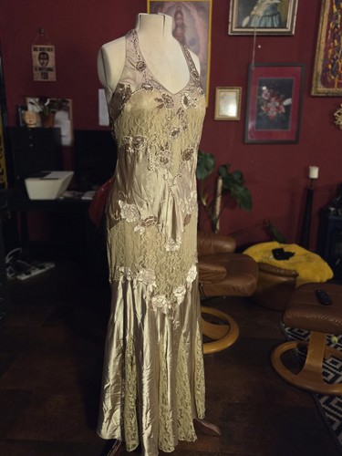 Vintage y2k gold - vintage, lace