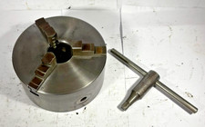 Used 4-1/2" 3 jaw lathe chuck