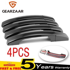 4× GLOSS DOOR HANDLES COVERS FOR LAND ROVER RANGE SPORT DISCOVERY 3 FREELANDER 2