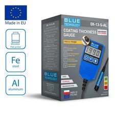Car Paint Coating Thickness Gauge Meter Tester DX-13-S-AL Steel/Aluminum Made EU