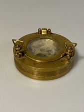 Ships Brass Porthole Ashtray