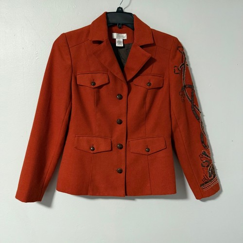 Spiegel rust blazer jacket - blazer,