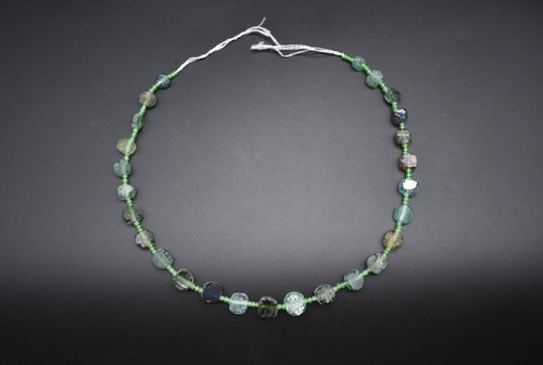 Ancient roman glass bead - ancient,