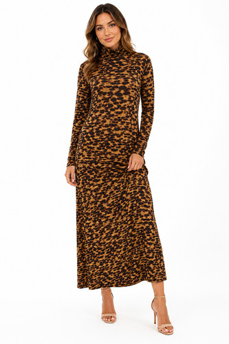Ladies stretch leopard - stretch,