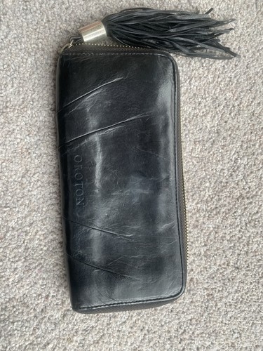 Oroton leather black - oroton,