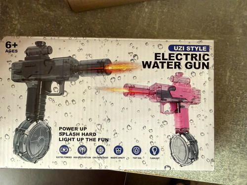 Uzi style electric water - uzi,