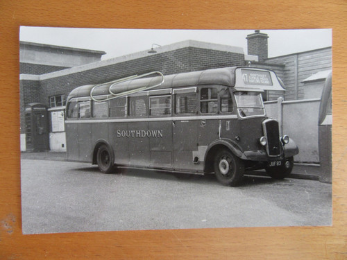 Southdown bus reg guf - reg, no