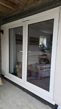 MATT WHITE ALUMINIUM FRENCH DOORS
