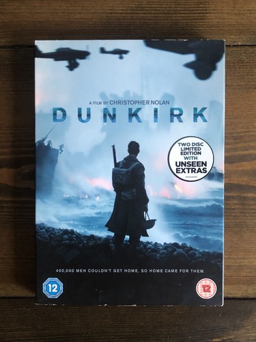 Dunkirk dvd 2017 limited - dunkirk,