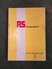 Vintage RS Components Radio Spares November 1984 - February 1985 Catalogue