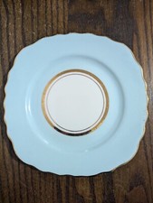 Vintage Colclough Harlequin Pale Blue Tea Side Plate