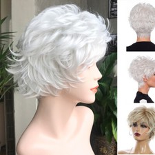 Women's Wig Short Curly Wavy