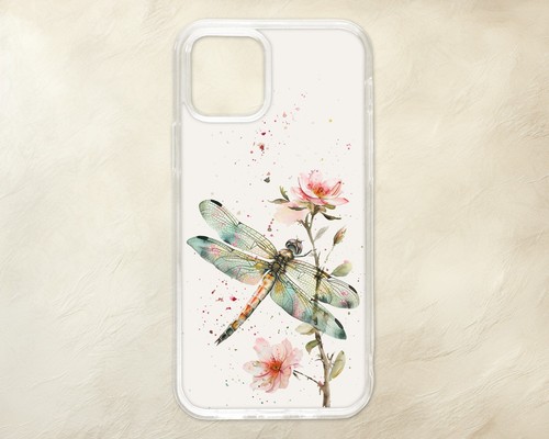 Watercolour dragonfly with - watercolour,