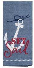 Nautique Anchor Tea Towel
