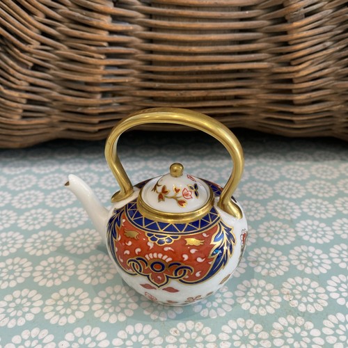 Royal crown derby - crown, miniature