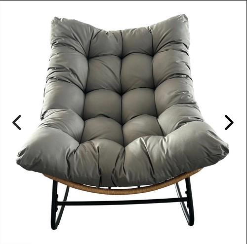 Outdoor wicker papasan - outdoor,