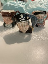 3 Royal Doulton Miniature Toby