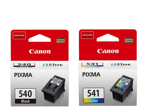 Canon 540 black 541 - canon, cl-541