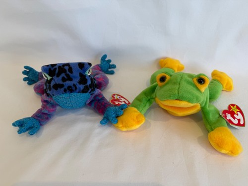 Beanie babies dart frog - frog, &