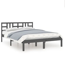 Solid Wood Bed Frame Bedroom