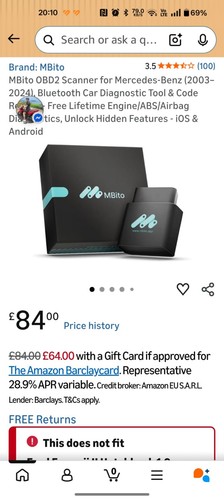 Mbito obd2 scanner - mbito,