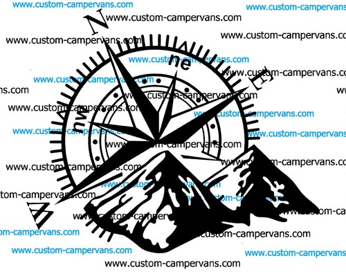 Motorhome graphic - (no.1156),