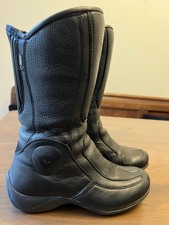 Ladies Waterproof leather Motorbike Boots Dainese Svelta GTX Size 6 excellent 