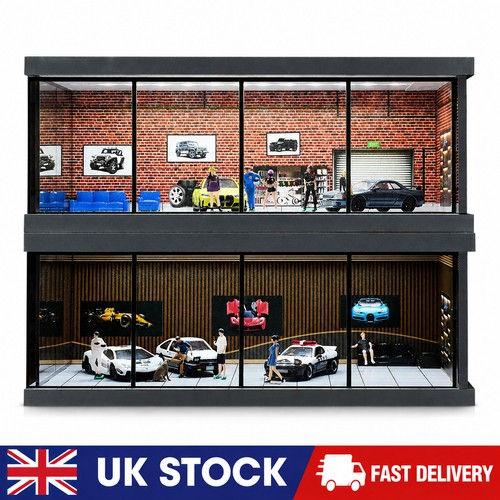 Diorama car garage - car, models
