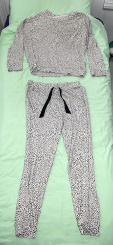 Primark white black speckle