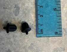 6.35mm MONO/STEREO RUBBER SOCKET JACK DUST CAPS/COVERS/PLUGS (pair)