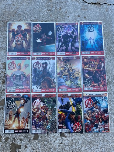 Avengers comic book lot - avengers, 12
