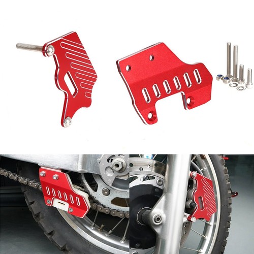 Red cnc front brake - red,