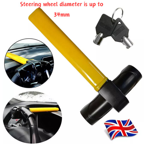Heavy duty steering wheel lock - heavy,