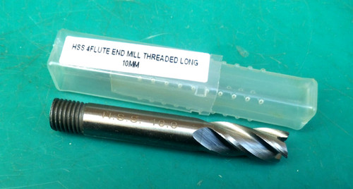 Engineers 10mm hss std endmill - 10mm,