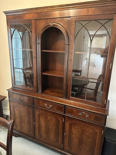 Mahogany side board - side,