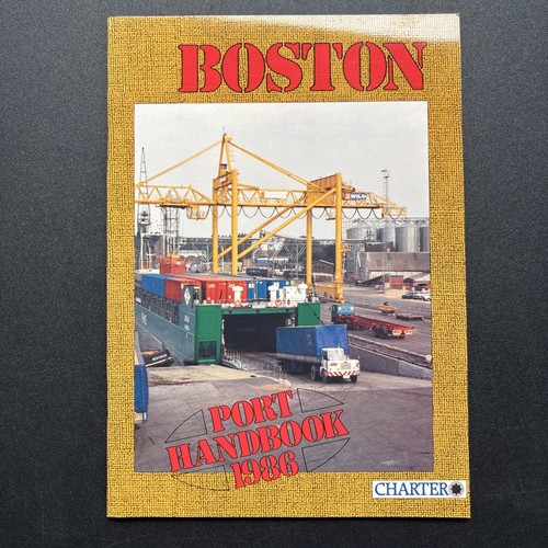 Vintage boston port handbook - vintage,