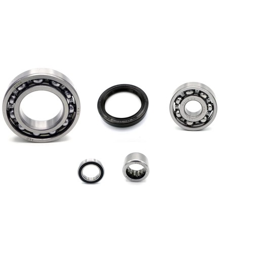 Engine case bearings and - , seals