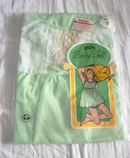 Vtg 50s/60s Girl's Green Baby