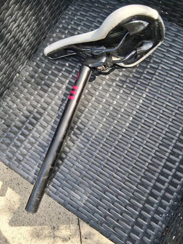 One mtb saddle - mtb, stem