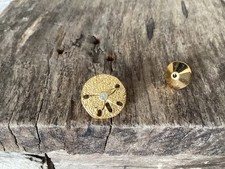 Vintage Sand Dollar Tie Tack Pin