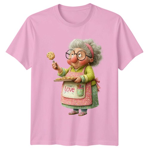 Grandma baking cookies womens - grandma,