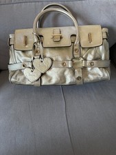 Luella Gold Leather Handbag