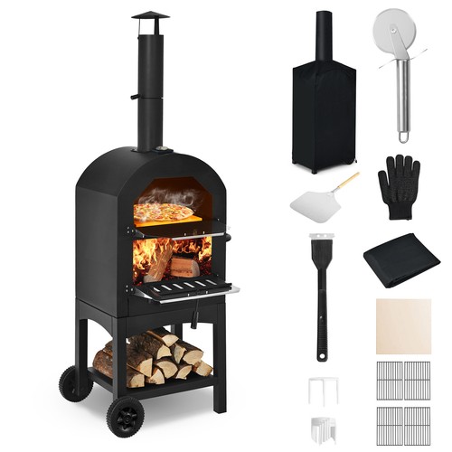 Pizza oven wood fire - pizza,