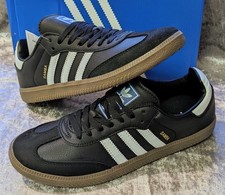 Adidas Originals Samba OG Men's Trainers Black/White Size UK 9 