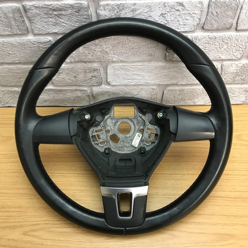 Genuine black leather - genuine, vw