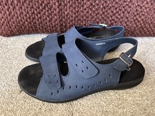 Clarks Springers Navy Blue