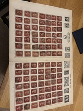 Penny Red Stamps Pack Of 98